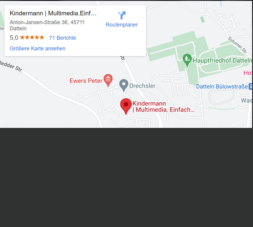 Unser Standort in Datteln